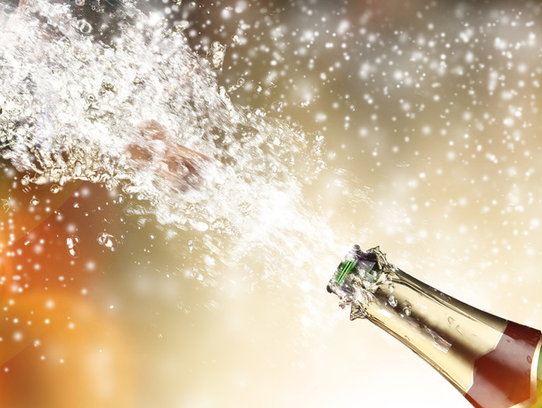 Champagne explosion - Фото, изображение