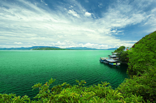 Gyönyörű a Toba-tó - Fotó, kép