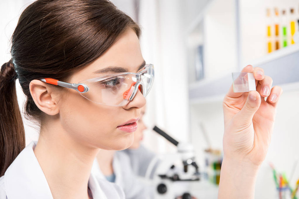 Female scientist in laboratory   - Photo, Image