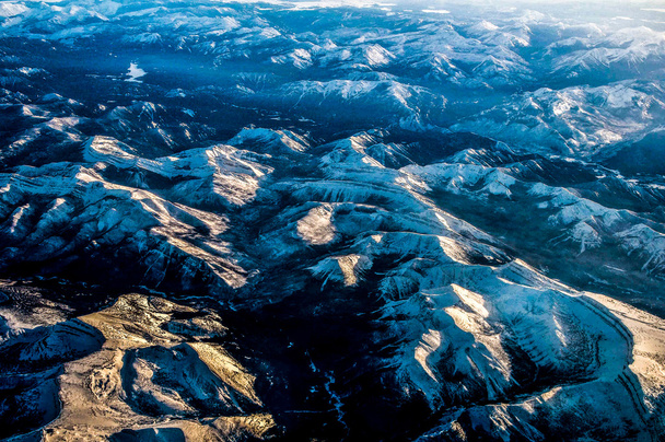 Gór Skalistych w parku narodowym yellowstone - Zdjęcie, obraz