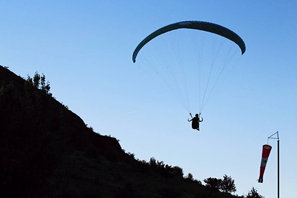 paragliding on sky - Photo, Image