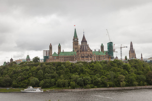 parlament kanadyjski w Ottawie - Zdjęcie, obraz
