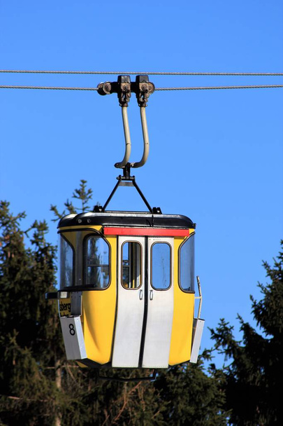 cable car to bocksberg in hahnenklee, harz mountains - Foto, afbeelding