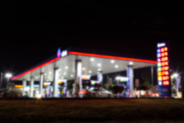 Gasolinera o gasolinera
 - Foto, imagen