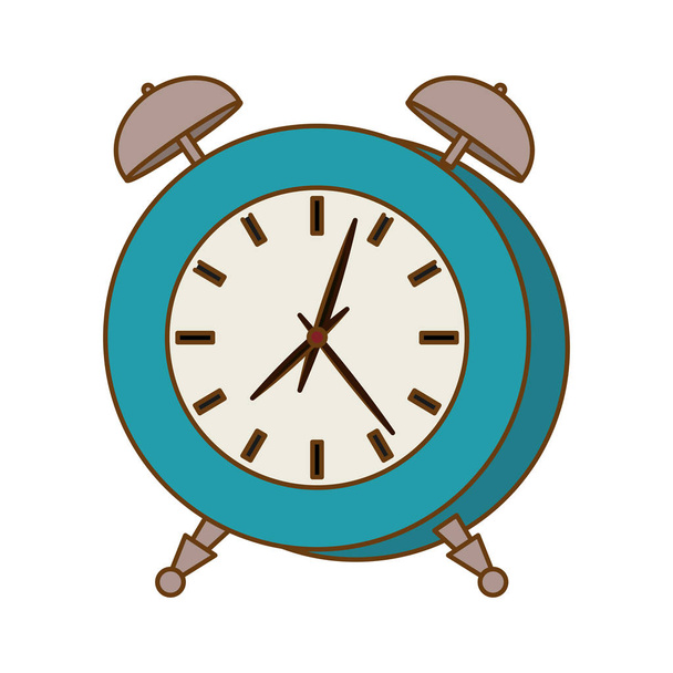 immagine icona orologio sveglia blu
 - Vettoriali, immagini