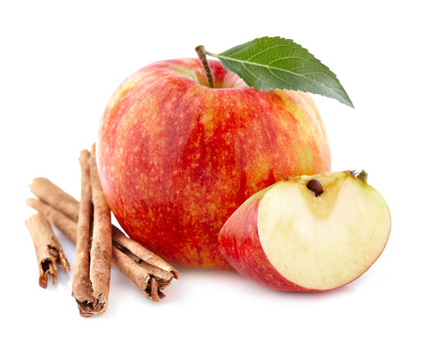 Apple with cinnamon - Фото, изображение