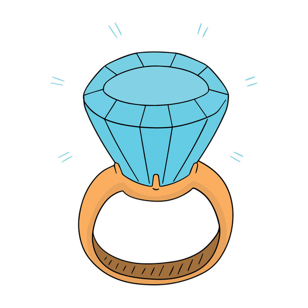 結婚指輪のベクトルを設定 - ベクター画像