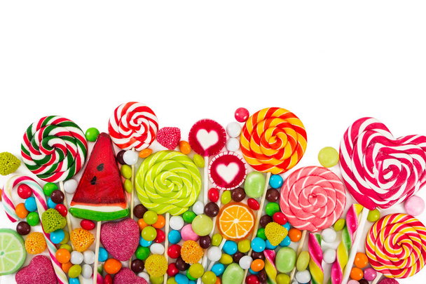 Colorful candies and lollipops   - Photo, Image