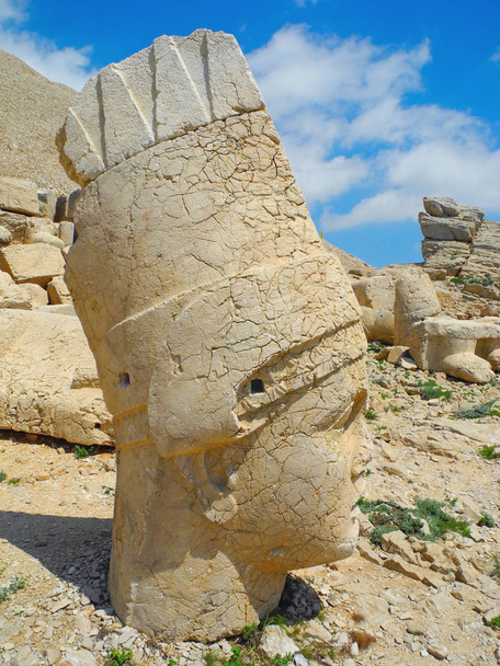The hill on the Mount Nemrut. - Photo, Image