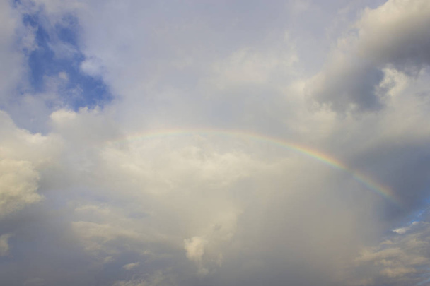 Rainbow over the sea - Foto, Imagen