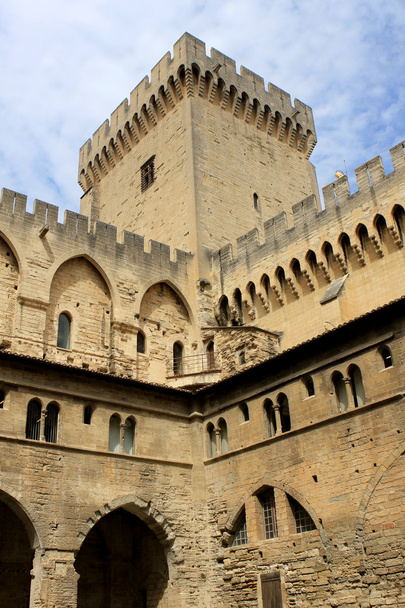 Papal palace, Avignon, France - Фото, изображение
