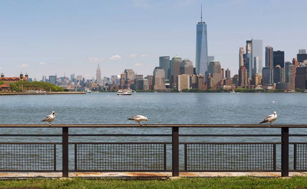 ουρανοξύστες στη Νέα Υόρκη, ΗΠΑ - Φωτογραφία, εικόνα