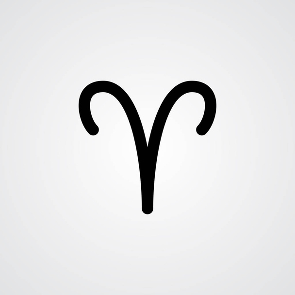 symbol znak zodiaku Baran - Wektor, obraz