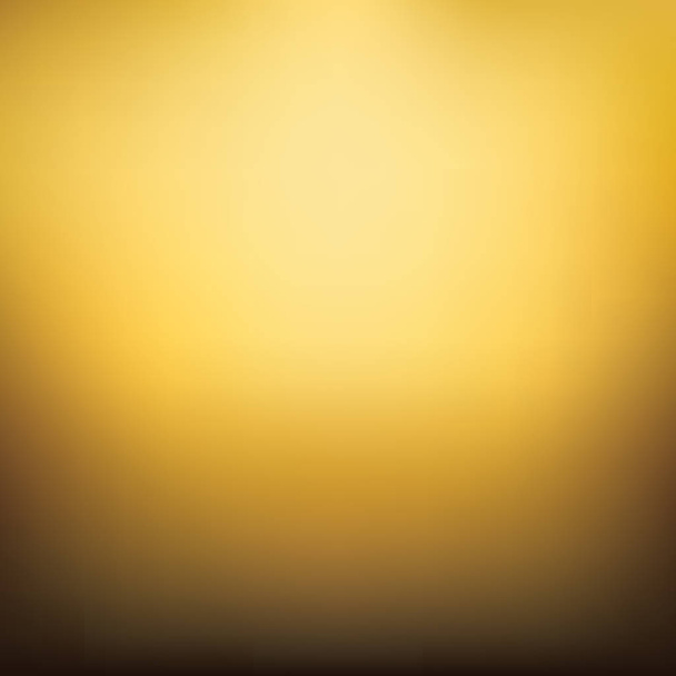 Golden Gradient Mesh Blurred Background - Vector, Image