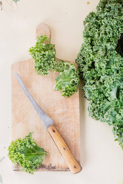 Organic Kale Cabbage - Foto, Bild