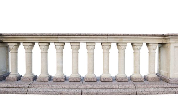 stone railings, isolated - Photo, Image