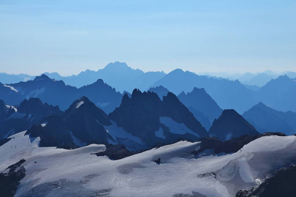 Panorama gór od mount Titlis - Zdjęcie, obraz