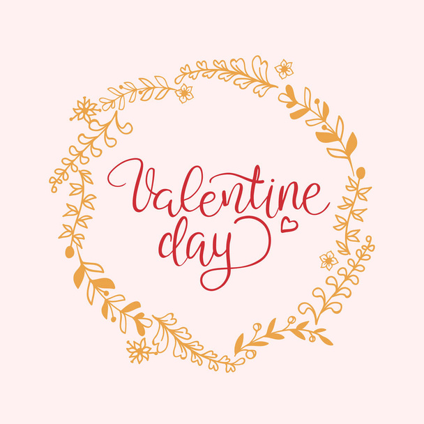 Valentine day card - Vektor, kép