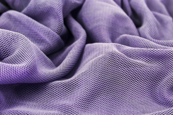 mesh fabric texture. crumpled fabric background - Foto, afbeelding