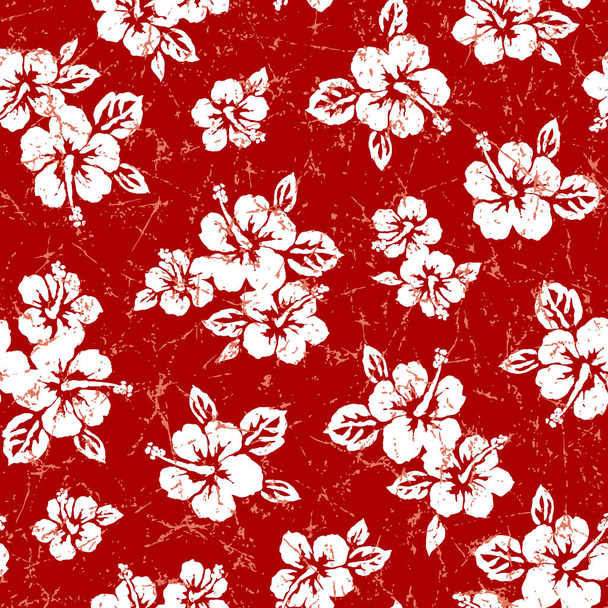 Hibiscus flower illustration - Вектор,изображение