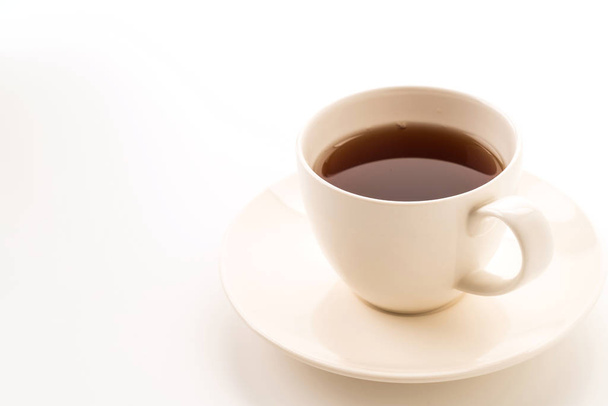tea cup on white background - Foto, imagen