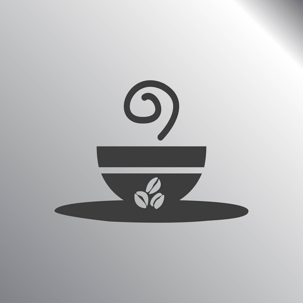 tasse de café icône - Vecteur, image