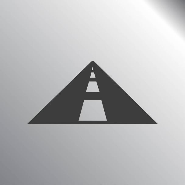 road icon illustration - Vector, Image