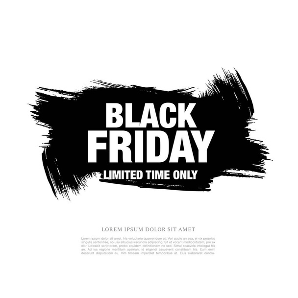 black and white sale banner  - Vector, Image