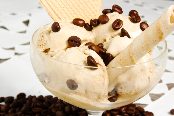 Coffee ice cream - Fotografie, Obrázek
