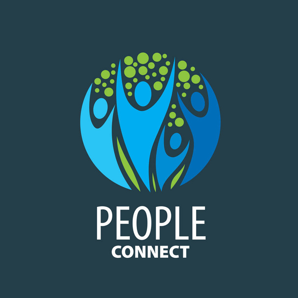 vetor logotipo pessoas
 - Vetor, Imagem