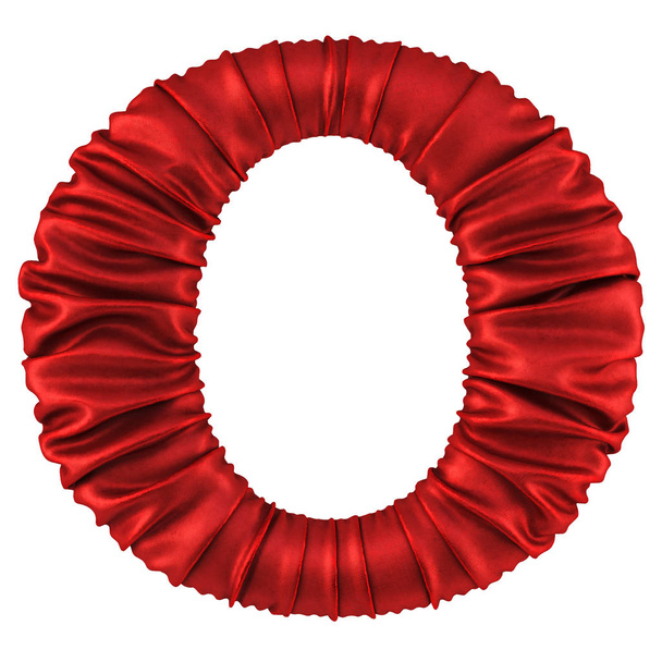 red fabric letter - Photo, image