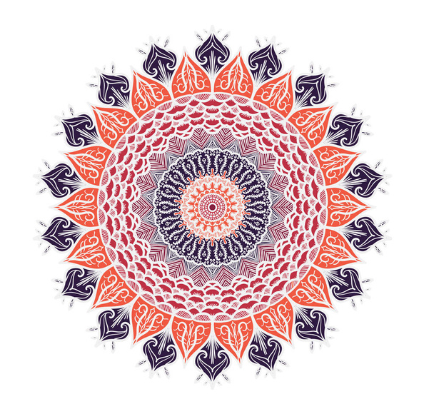 Mandala sablonja - Vektor, kép