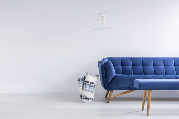 Ascetic living room with sofa - Fotografie, Obrázek