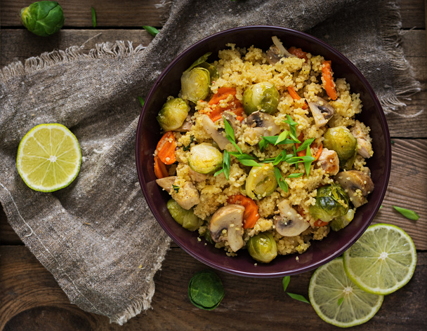 Vegetarian couscous salad - Photo, Image