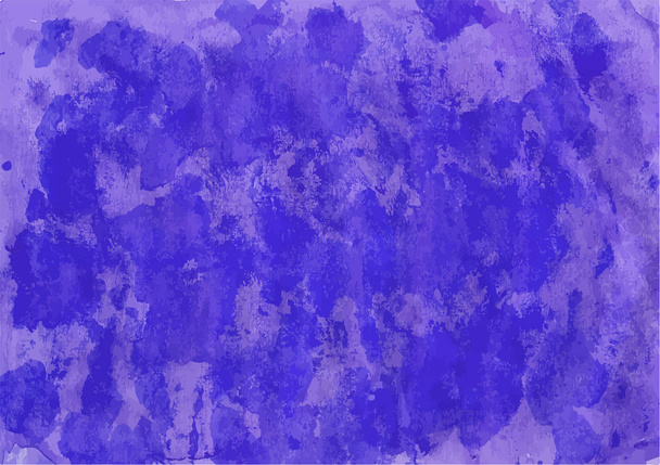 Blue watercolor background - Vector, Imagen