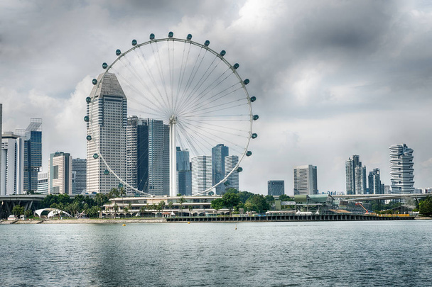 Singapore Flyer τη γιγάντια Ρόδα στη Σιγκαπούρη - Φωτογραφία, εικόνα