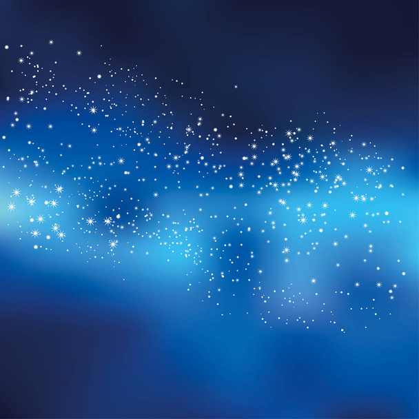 Nachthimmel Sterne Konzept Vektor Illustration für Hintergrund.  - Vektor, Bild