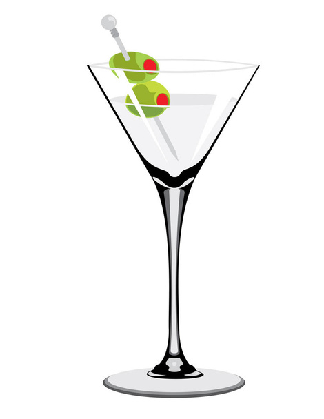 Olive Martini.eps - Вектор,изображение