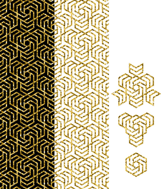 Set of traditional Arabic ornaments vector graphics. - Vector, Image