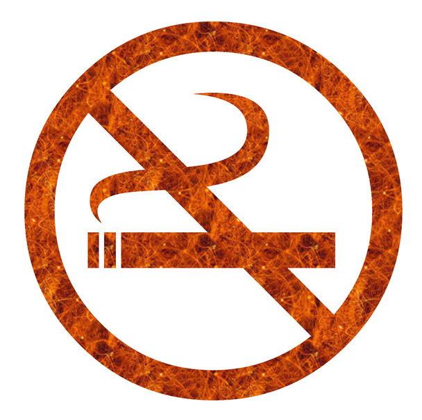 anty znak dla niepalących - Zdjęcie, obraz