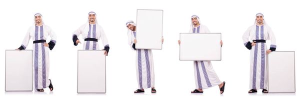 Arabe avec tableau blanc pour message
 - Photo, image