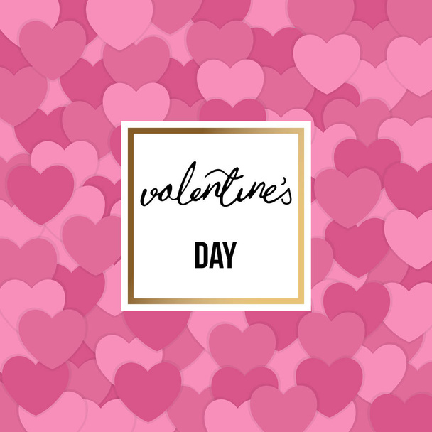 Happy Valentines Day Greeting Card - Vektor, obrázek