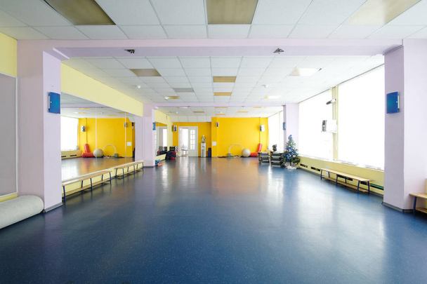 Interior of a fitness hall - Photo, Image