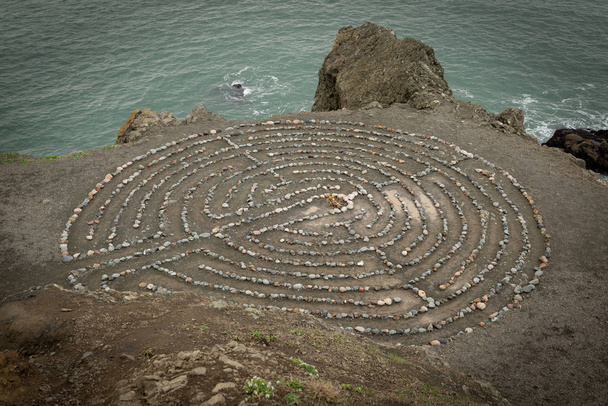 San Francisco ziemie końca labirynt - Zdjęcie, obraz