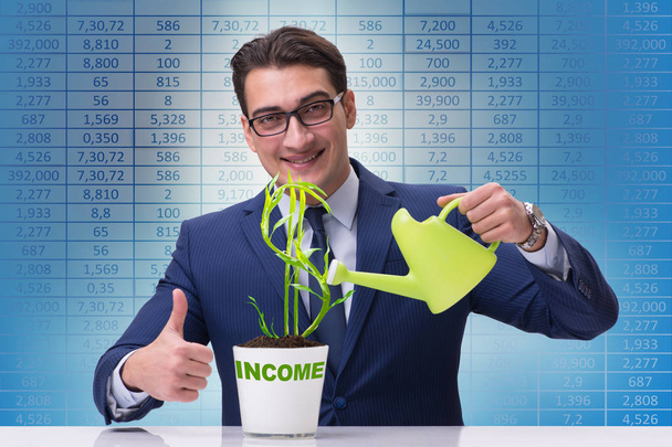 Businessman in new business concept - Photo, Image