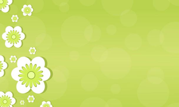Flower background spring style theme - Vector, afbeelding