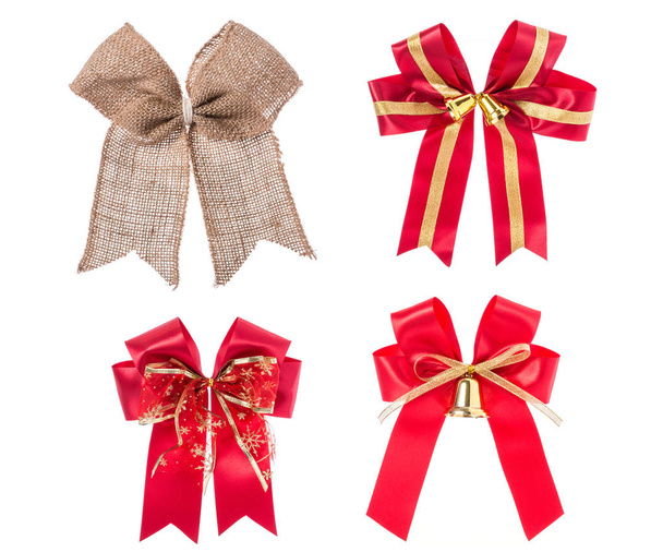 Ribbon for gift box or decoration. Studio shot isolated on white - Foto, Imagen