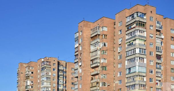 Ruští staré vícepodlažní budovy - Fotografie, Obrázek