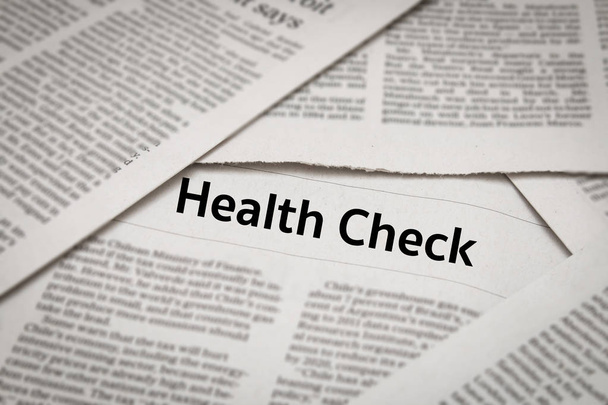 health check headline - Photo, Image