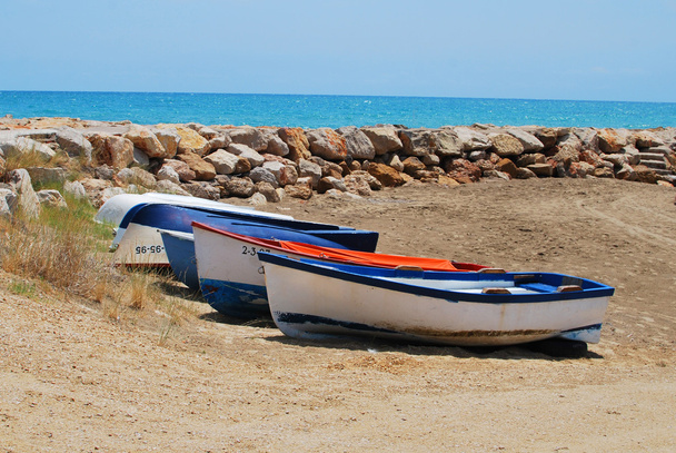 βάρκες στην torreblanca - Φωτογραφία, εικόνα